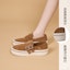 Sizing (Women) Joy&Mario Retro Double-Layer Leather Platform Loafers 'Classic Staple' 3F5567W