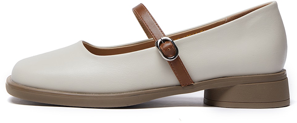 (Women) Joy&Mario Retro Leather 'Chunky Heel Casual' 3X7371W Buy (Women) Joy&Mario Retro Leather 'Chunky Heel Casual' 3X7371W