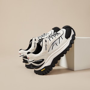 (W) Joy&Mario Retro Kasut Platform 'Ayah Putih' Luar. 3R0995W 3