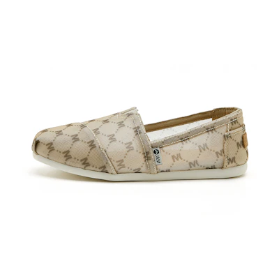 (W) Joy&Mario Retro Print 'Casual Flats'
