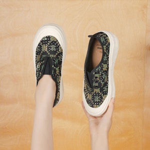 (W) Joy&Mario Loafer Tebal Berlian Retro Cetak 'Hitam' 3F5397W Purchase (W) Joy&Mario Loafer Tebal Berlian Retro Cetak 'Hitam' 3F5397W