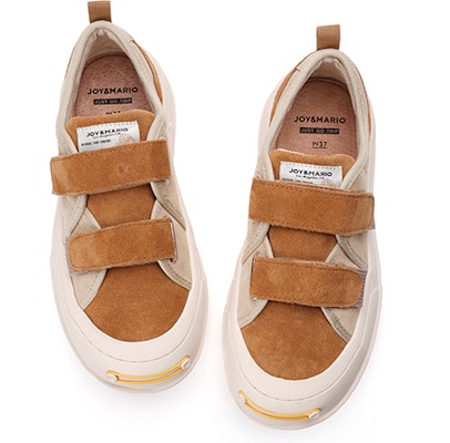 (Women) Joy&Mario Retro Velcro Low-Top 'Plush Leather' 3H7395W 3