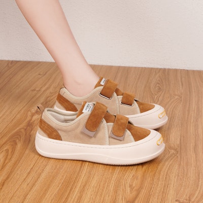 (Women) Joy&Mario Retro Velcro Low-Top 'Plush Leather' 3H7395W 4