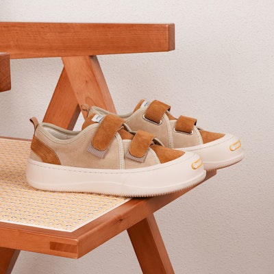 (Women) Joy&Mario Retro Velcro Low-Top 'Plush Leather' 3H7395W 6