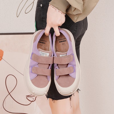 (Women) Joy&Mario Retro Velcro Low-Top 'Plush Leather' 3H7395W 12