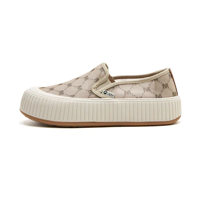 (W) Joy&Mario Retro Versatile Casual Slip-On 'Textile'