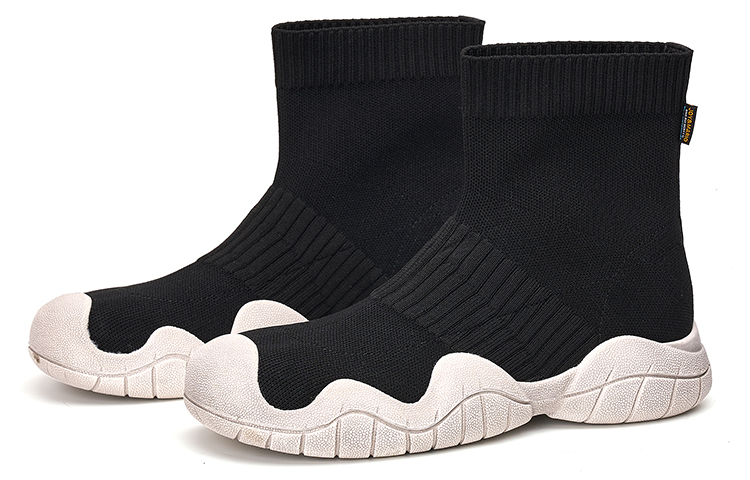 Order 快樂瑪麗 Joy&Mario 針織布 顯瘦彈力厚底百搭 短靴 4cm 女款