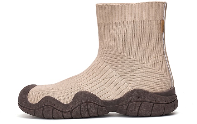 快樂瑪麗 Joy&Mario 針織布 顯瘦彈力厚底百搭 短靴 4cm 女款 1