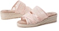 Lookbook (Women) Joy&Mario Slides 'Lace Mesh Espadrille Flatform' 3H6229W