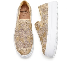 (W) Joy&Mario 一脚蹬 '心形网格亮片厚底' 3H3501W 5