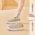 (W) Joy&Mario Slip-On 'Platform Jaring Hati Berkilau' 3H3501W