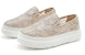 (W) Joy&Mario Slip-On 'Platform Jaring Hati Berkilau' 3H3501W