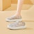(W) Joy&Mario Slip-On 'Platform Jaring Hati Berkilau' 3H3501W