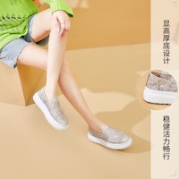 (W) Joy&Mario 一脚蹬 '心形网格亮片厚底' 3H3501W Sizing (W) Joy&Mario 一脚蹬 '心形网格亮片厚底' 3H3501W