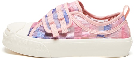 (Women) Joy&Mario Slip-On 'Tie-Dye Mesh Colorblock Checkerboard' 3F5320W (Women) Joy&Mario Slip-On 'Tie-Dye Mesh Colorblock Checkerboard' 3F5320W