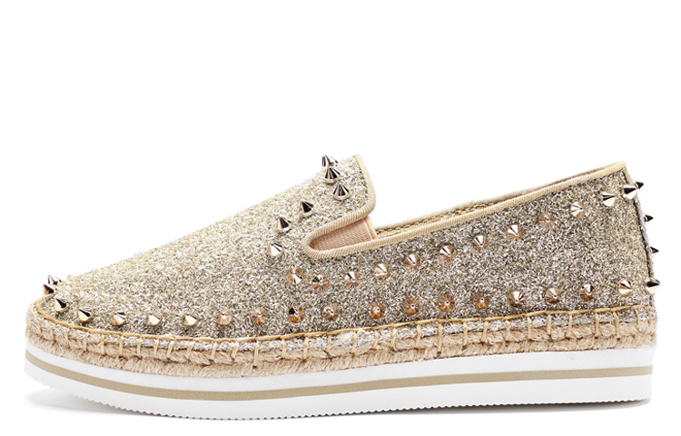 (Women) Joy&Mario Slip-On Studded Espadrille 'Gold Fisherwoman' 51323W