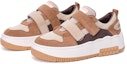 Order (Women) Joy&Mario Suede Colorblock Thick Sole Low-Top 'Versatile' 3H7667W