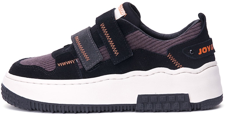 (Women) Joy&Mario Suede Colorblock Thick Sole Low-Top 'Versatile' 3H7667W 1
