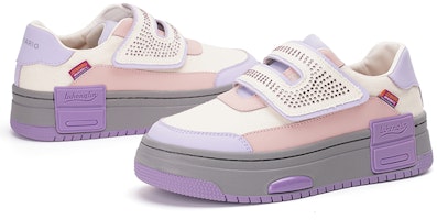 快樂瑪麗Joy&Mario 合成革 厚底百搭舒適 低幫 板鞋 4cm 女款 4