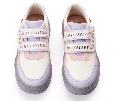 (Women) Joy&Mario Synthetic Leather 'Comfortable Thick Sole Low-Top' 3H7650W 5