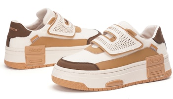 快樂瑪麗Joy&Mario 合成革 厚底百搭舒適 低幫 板鞋 4cm 女款 Lookbook 快樂瑪麗Joy&Mario 合成革 厚底百搭舒適 低幫 板鞋 4cm 女款