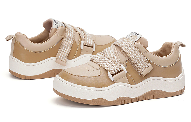 Lookbook (W) Joy&Mario Kulit Sintetis 'Wave Tebal Rendah' 3H7672W