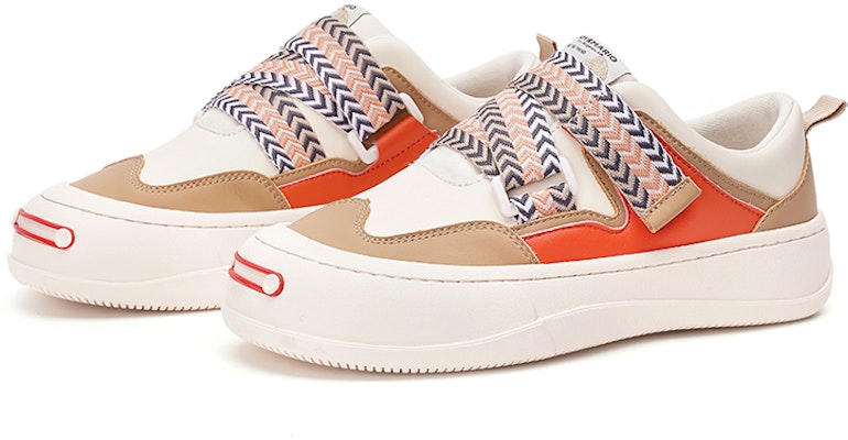 (Women) Joy&Mario Synthetic Leather Colorblock Ethnic Tape Platform Low Top 'Multicolor' 3H7359W Order (Women) Joy&Mario Synthetic Leather Colorblock Ethnic Tape Platform Low Top 'Multicolor' 3H7359W