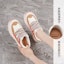Cheap (W) Joy&Mario Kulit Sintetik Colorblock Etik Pita Platform Low Top 'Multicolor' 3H7359W