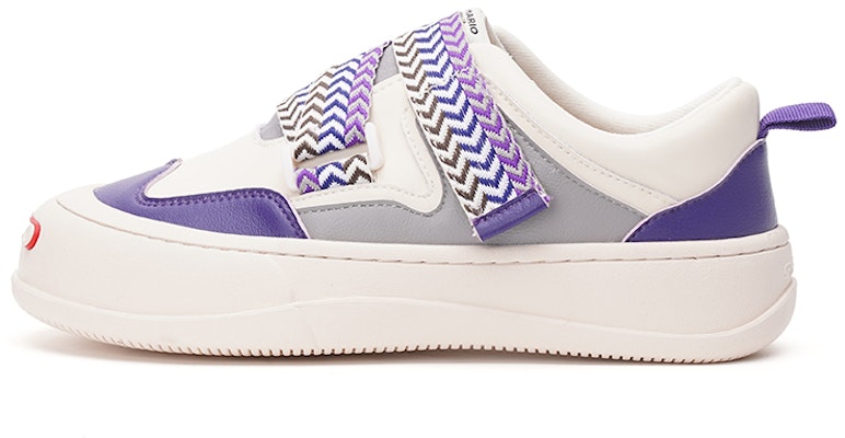 (Women) Joy&Mario Synthetic Leather Colorblock Ethnic Tape Platform Low Top 'Multicolor' 3H7359W 2