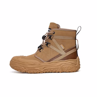 (W) Joy&Mario Synthetic Leather CMFTable 'Versatile Short Outdoor Boot'