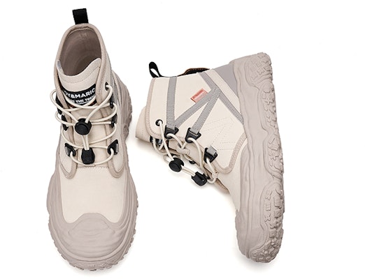 (Women) Joy&Mario Synthetic Leather Comfortable 'Versatile Short Outdoor Boot' 3F5590W 4
