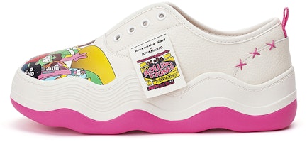 (Women) Joy&Mario Synthetic Leather Low-Top Sneakers 'Trendy Cartoon Print' 3H7666W (Women) Joy&Mario Synthetic Leather Low-Top Sneakers 'Trendy Cartoon Print' 3H7666W