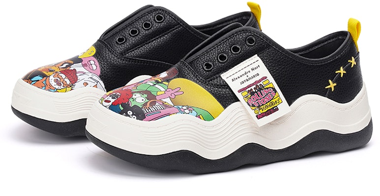 (W) Joy&Mario Sepatu Sneakers Kulit Sintetis 'Motif Kartun Trendy' 3H7666W 2