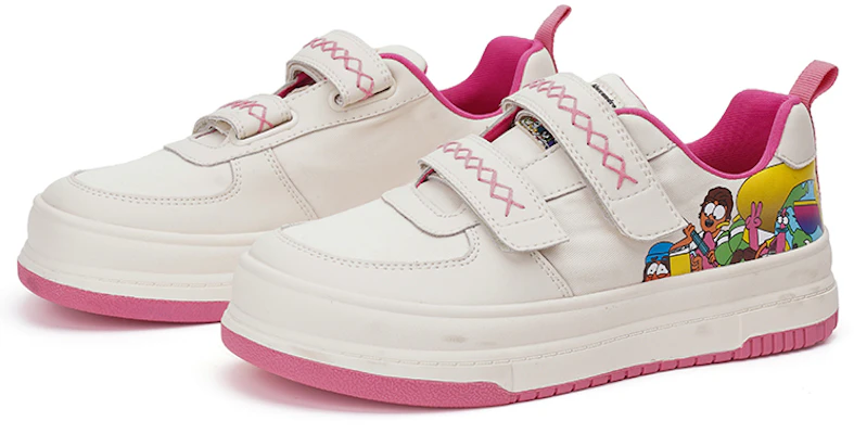 (Women) Joy&Mario Synthetic Leather Low Top 'Graffiti Fashion Thick Sole' 3F5291W 2