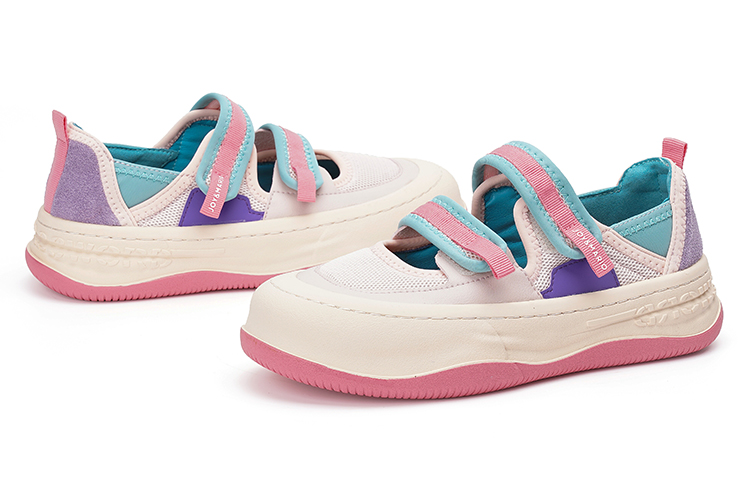 Lookbook (W) Joy&Mario Zapatillas Low Top Cuero Sintético 'Pink Breathe Easy' 3H7633W