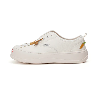 (W) Joy&Mario Synthetic Leather Platform Low-Top Sneakers 'Versatile Fashion'