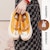 (W) Joy&Mario Sneakers Rendah Platform Kulit Sintetik 'Fesyen Serbaguna' 3H7655W
