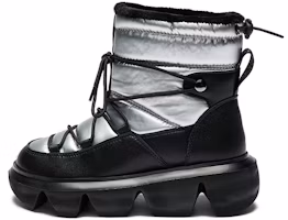 (Women) Joy&Mario Waterproof Reflective Warm Silver Snow Boots 1Y0019W Silver Color (Women) Joy&Mario Waterproof Reflective Warm Silver Snow Boots 1Y0019W Silver Color