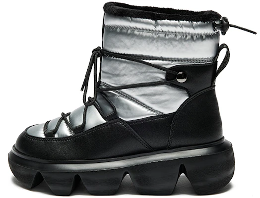 (Women) Joy&Mario Waterproof Reflective Warm Silver Snow Boots 1Y0019W Silver Color Buy (Women) Joy&Mario Waterproof Reflective Warm Silver Snow Boots 1Y0019W Silver Color