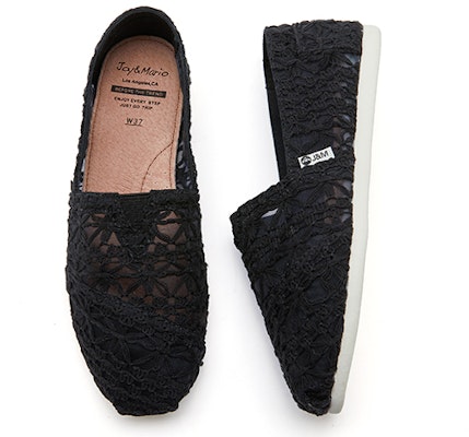 (W) Joy&Mario Woven Casual Flat 'Motif Bunga Bernafas Mudah' 3F2359W Cheap (W) Joy&Mario Woven Casual Flat 'Motif Bunga Bernafas Mudah' 3F2359W