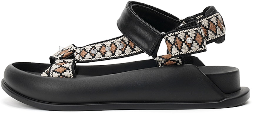 (W) Joy&Mario Sandal Tenunan Etnik Jacquard Pita 'Hitam' 3F3265W Buy (W) Joy&Mario Sandal Tenunan Etnik Jacquard Pita 'Hitam' 3F3265W