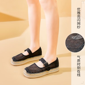 (W) Joy&Mario 通気フィッシャーマン スリッポン 3A5383W 8