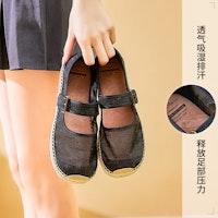 (W) Joy&Mario Slip-On Tenunan 'Fisherman Bernafas' 3A5383W 10