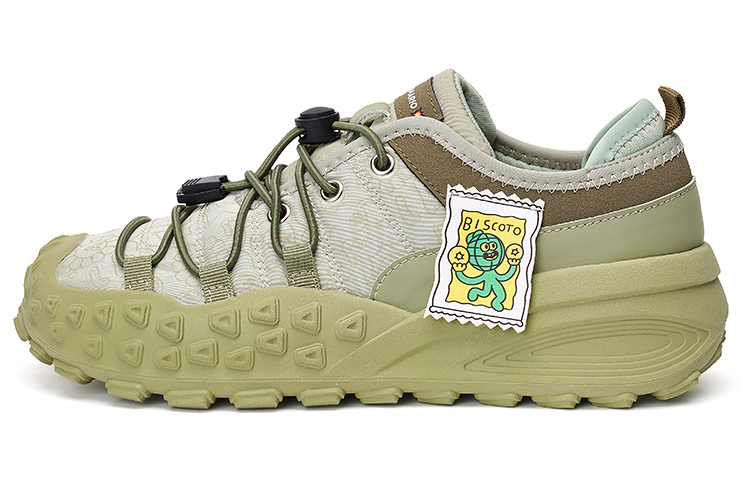 (Women) Joy&Mario x Artist Collab Outdoor Camping Style Low-Top Casual Shoes Womens 3F5632W