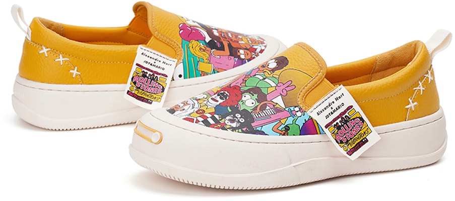 (W) Joy&Mario x Kolaborasi Artis Sepatu Santai 'Platform Kartun Keren' 3H7665W 3