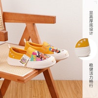 快樂瑪麗Joy&Mario 藝術家聯名款潮酷卡通厚底百搭 樂福鞋 4cm 女款 8