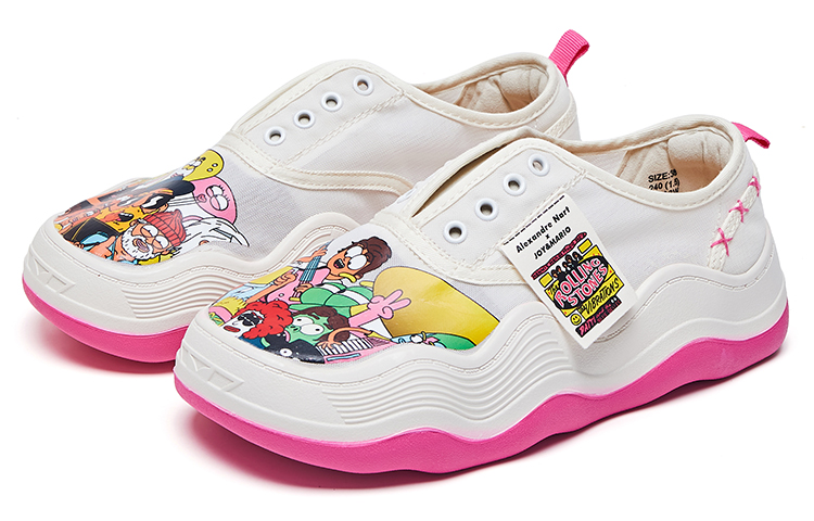 (W) Joy&Mario Artist Slip-On 'Cartoon Graffiti' 圖 2