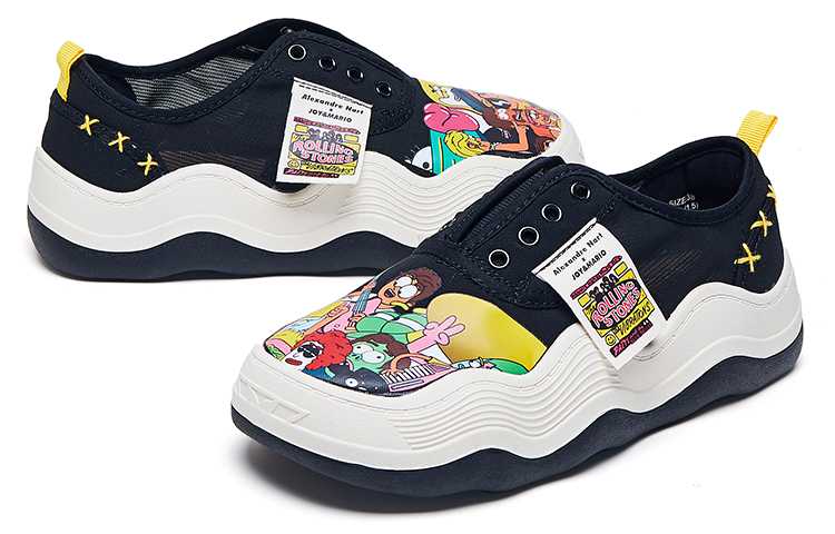 (W) Joy&Mario Artist Slip-On 'Cartoon Graffiti' 圖 23