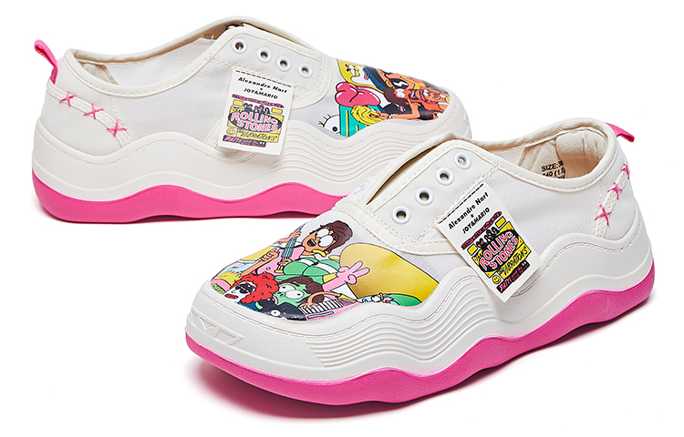(W) Joy&Mario Artist Slip-On 'Cartoon Graffiti' 圖 3