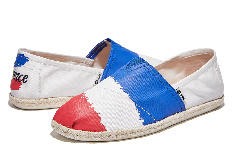 (W) Joy&Mario Olympics Series Fisherman Shoes 'White Blue Red' 圖 4